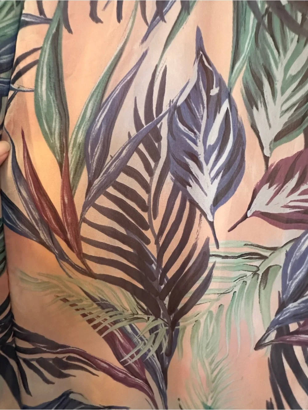 Gomez halter mini dress 🌴 palm print